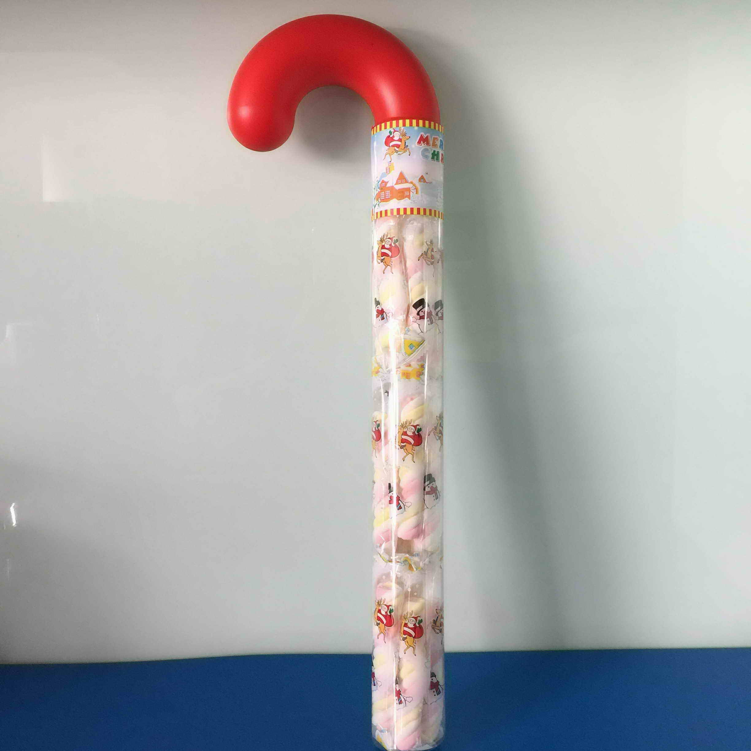 clear plastic candy cane tubes,candy cane tube,clear cane tubes